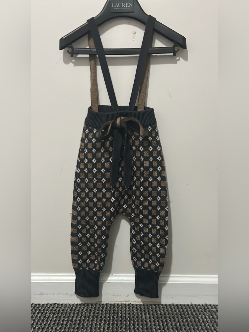 Mabli Wool Suspender Overall